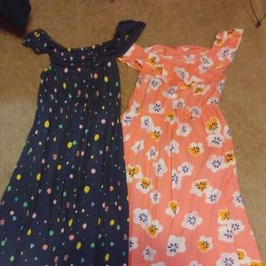 2 girls cat and jack dresses